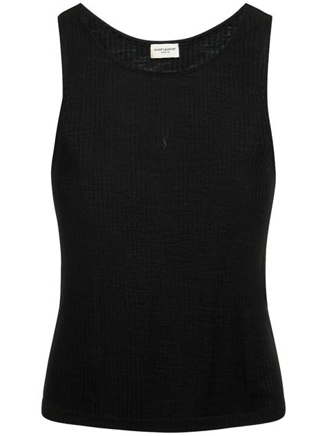 CASSANDRE tank top in wool 